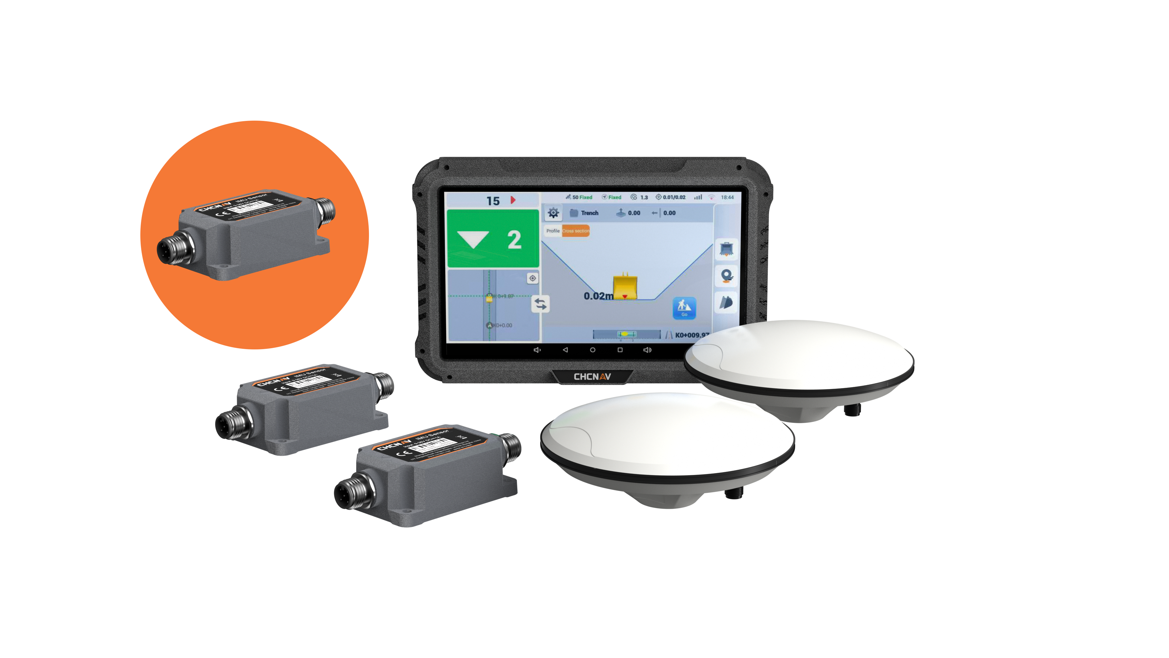 EasyNav 3D Baggersteuerung – mit Tilt
